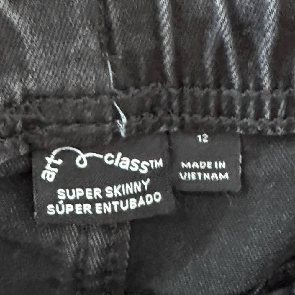 ART CLSS BOYS BLACK PANTS - Picture 5 of 6